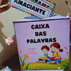 Imagem de capa para o Ebook 💜Caixa das palavras 💜
