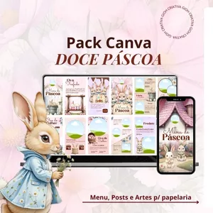 Imagem de capa para o Curso online Pack Doce Páscoa 2025