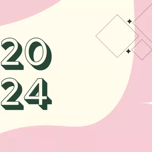Imagem de capa para o Ebook Calendário de parede 2024 aesthetic
