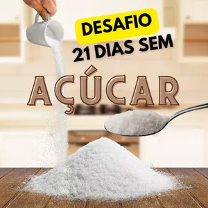 Imagem de capa para o Ebook Desafio 21 Dias sem Açúcar