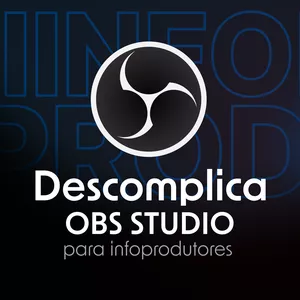 Imagem de capa para o Curso online OBS Studio para INFOPRODUTORES