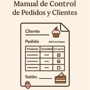 Imagen de portada para Curso online Manual de Control de Pedidos y Clientes