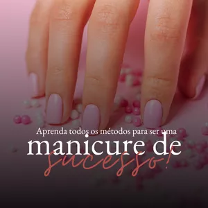 Imagem de capa para o Ebook Manicure de Sucesso