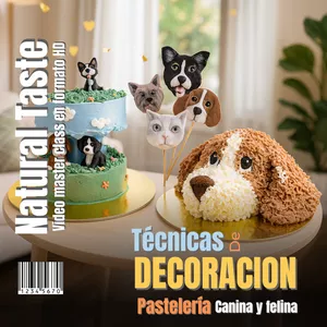 Imagen de portada para Curso online Técnicas de decoración Pastelería canina y felina 
