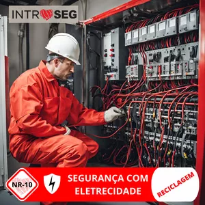 Imagem do curso NR-10 - Reciclagem - SEGURANÇA EM INSTALAÇÕES E SERVIÇOS EM ELETRICIDADE