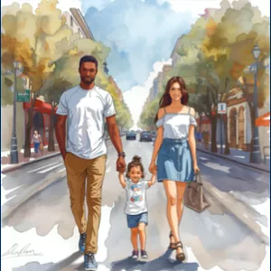 Imagem de capa para o Ebook Melhorando a Dinâmica Familiar: Estratégias para Padrastos