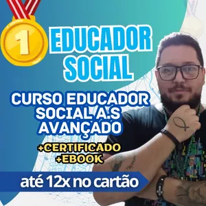 Imagem do curso CURSO EDUCADOR SOCIAL A.S AVANÇADO (CAPACITAÇÃO TOP)