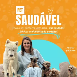 Imagem de capa para o Curso online PET SAUDÁVEL | PARA O SEU CACHORRO VIVER MAIS - DOS CUIDADOS BÁSICOS A ALIMENTAÇÃO PERFEITA