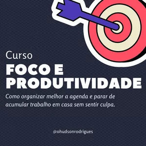 Imagem de capa para o Curso online Curso Foco e Produtividade