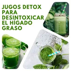 Imagen de portada para Ebook Jugos detox para desintoxicar el hígado graso