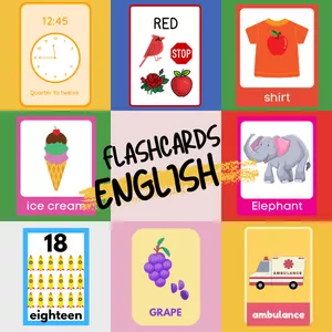 Imagen de portada para Ebook Flashcards en Inglés