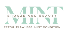Mint Bronze + Beauty School logo