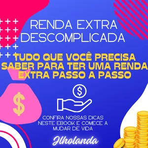 Imagem de capa para o Ebook Renda Extra Descomplicada