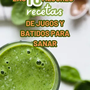 Imagen de portada para Ebook LOS 10 MEJORES  JUGOS Y BATIDOS PARA DESINFLAMAR
