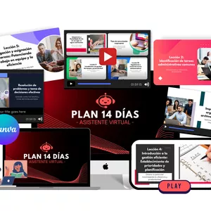 Imagen de portada para Curso online  PLAN 14 DÍAS ASISTENTE VIRTUAL
