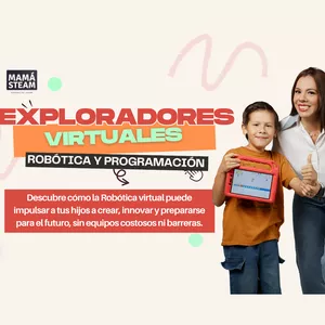 Imagen de portada para Curso online Exploradores Virtuales:  Una Aventura de Robótica y Programación