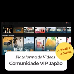 Imagem de capa para o Curso online Comunidade VIP Japão