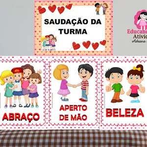 Imagem de capa para o Ebook 📌 Saudação da Turma 😍