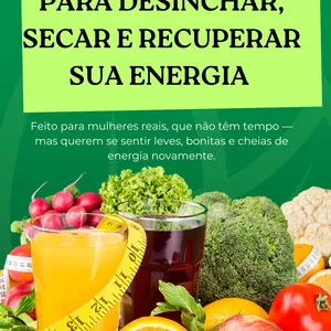 Imagem de capa para o Ebook Detox 7 Dias: o método natural para desinchar, secar e recuperar sua energia