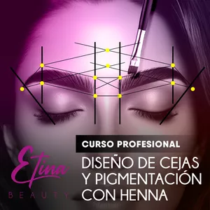 Imagen de portada para Curso online DISEÑO DE CEJAS, VISAGISMO, DEPILACION Y HENNA 