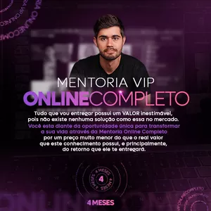Curso Mentoria VIP - Online