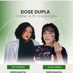 Imagem de capa para o Curso online CURSO AUTOMAQUIAGEM DOSE DUPLA 