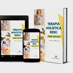 Imagem de capa para o Ebook Terapia Holística Reiki para seu Pet