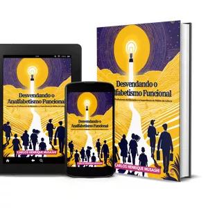 Imagem de capa para o Ebook DESVENDANDO O ANALFABETISMO FUNCIONAL: Impactos nos Profissionais da Educação e a Importância do Hábito da Leitura