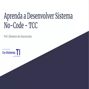 Imagem de capa para o Curso online Curso No-Code Desktop - TCC