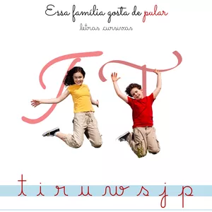 Imagem de capa para o Curso online Famílias das Cursivas - as saltitantes