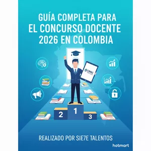 Imagen de portada para Curso online Curso Guía Completa para el Concurso Docente 2026 en Colombia