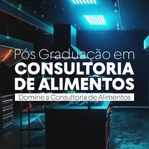 Imagem de capa para o Curso online Pós Graduação em Consultoria de Alimentos - Domine a Consultoria de Alimentos