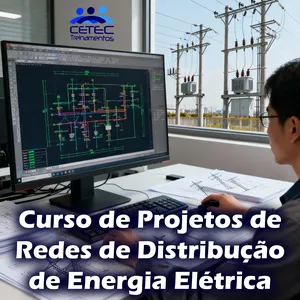Imagem do curso Curso de Projetos de Redes de Distribuição de Energia Elétrica