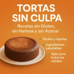 Imagen de portada para Curso online Tortas Sin Culpa: Recetas sin Gluten, sin Harinas y sin Azúcar