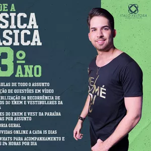 Imagem de Fisica com Italo Feitosa - Fisica do Zero - ENEM & Vestibulares Tradicionais criado por Italo na hotmart