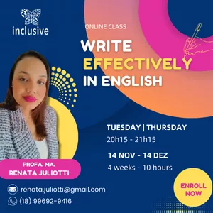 Cover image for Online course Write Effectively in English