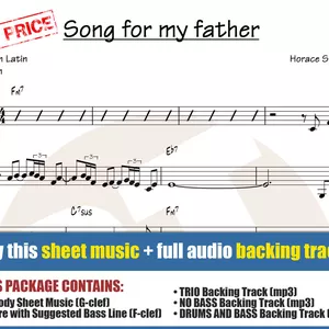 Cover image for Online course Song For My Father (Sheet Music + Backing Tracks)
