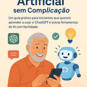Imagem de capa para o Ebook Inteligencia Artificial sem Complicação