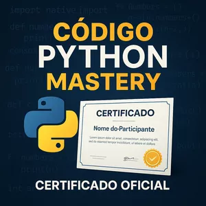 Imagem do curso Código Python Mastery – Certificado Oficial 