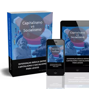 Imagem de capa para o Ebook Capitalismo VS Socialismo