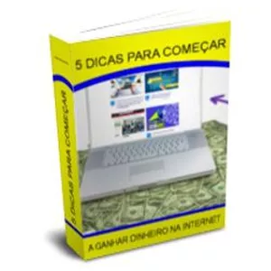 Imagem de capa para o Ebook 5 dicas para começar a vender online 