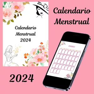 Imagen de portada para Ebook Calendario Menstrual 2024