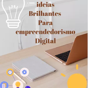 Imagem de capa para o Ebook 365 idéias brilhantes Para empreendedorismo digital 