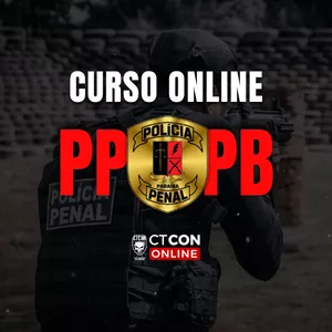 Imagem de capa para o Curso online CURSO ON-LINE - POLÍCIA PENAL DA PARAÍBA - PPPB