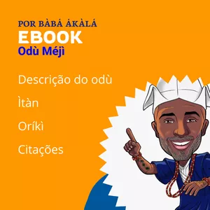 Imagem de capa para o Ebook Odus Meji - Por Baba Akala