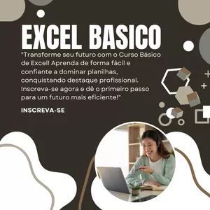 Imagem de capa para o Curso online Excel Basico