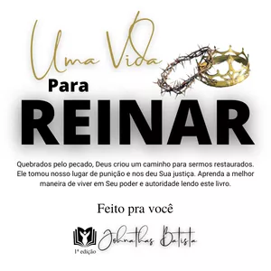 Imagem de capa para o Ebook UMA VIDA PARA REINAR 