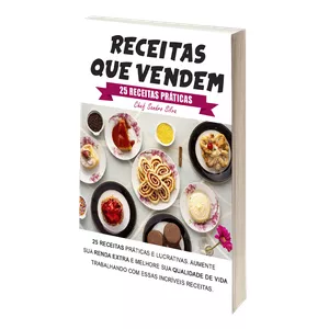 Imagem de capa para o Ebook Receitas que Vendem - LOW CARB