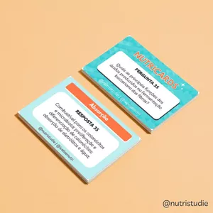 Imagem de capa para o Ebook Nutricards: A base da nutrição