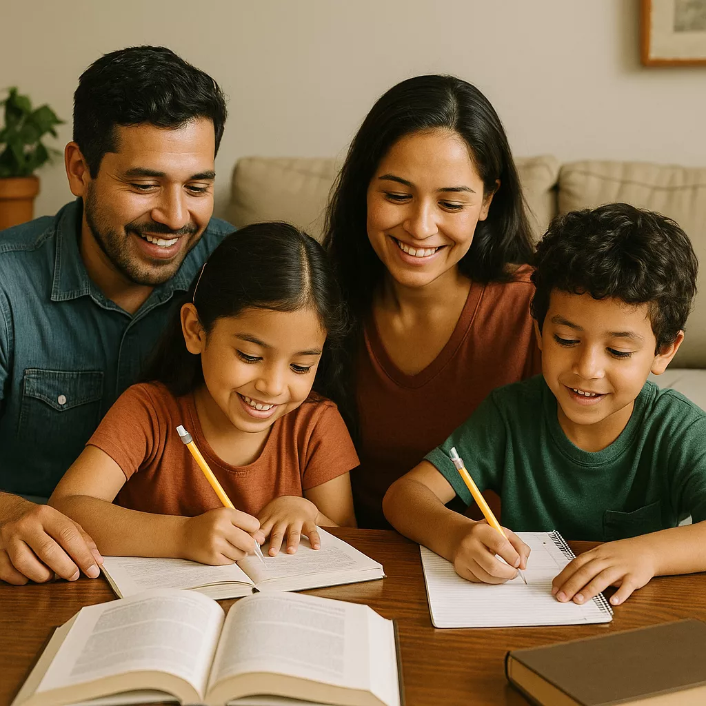 homeschool family